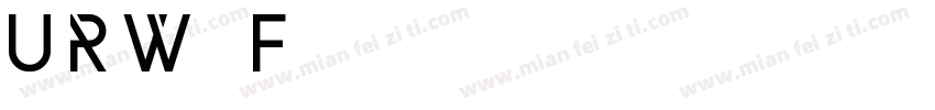 URW Form字体转换
